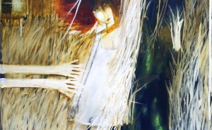 One of John Lendis's paintings of Ophelia