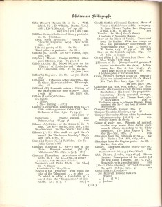 a page of the Bibliography