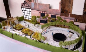 The model for the site of New Place