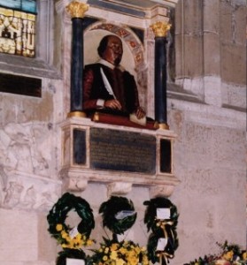 Shakespeare's monument in Holy Trinity Church