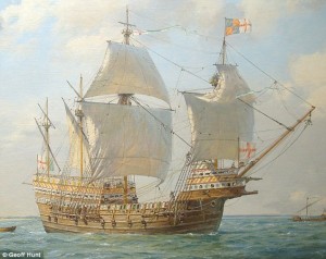 Impression of the Mary Rose