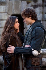 Juliet and Romeo from the 2013 film