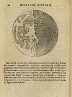 Galileo's view of the moon, 1610