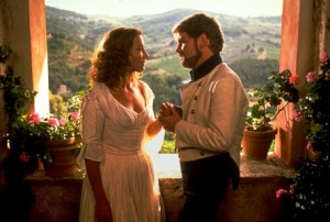 Emma Thompson and Kenneth Branagh in the film of Much Ado