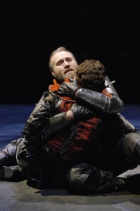 The death of Talbot and his son from the Oregon Shakespeare Festival production