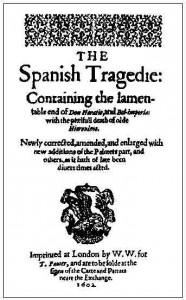 spanish tragedy