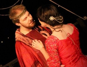 Aeneas and Dido, in the Rose production