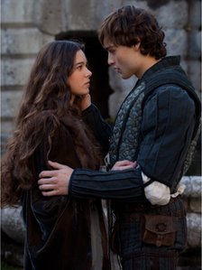Juliet and Romeo from the 2013 film