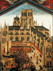 John Gipkin's painting of Paul's Cross, 1616