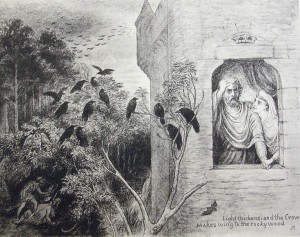 Illustration from Crows of Shakespeare