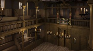 An impression of the new Sam Wanamaker playhouse