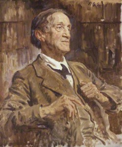 Portrait of Frank Benson by Reginald Grenville Eves, 1924. National Portrait Gallery