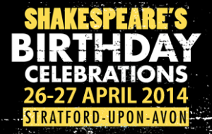 shakespeare birthday celebs