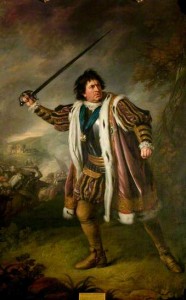 Nathaniel Dance-Holland's painting of David Garrick as Richard III