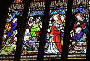 The window in Holy Trinity Church dedicated to Robert Bell Wheler