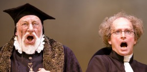 Jeffery Dench and Ian Hughes in Merry Wives the Musical, 2006-7