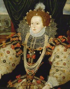 Queen Elizabeth 1, circa 1588