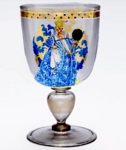 The Venetian glass goblet