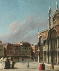 St Mark's Square, Venice. Italian School