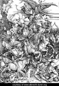 Durer's engraving of The Four Horsemen of the Apocalypse