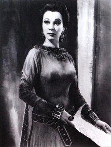 Vivien Leigh as Lady Macbeth, 1955. Photograph by Angus McBean