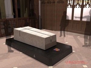 The planned tomb of Richard III