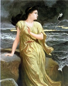 Miranda, painted by Frederick Goodall