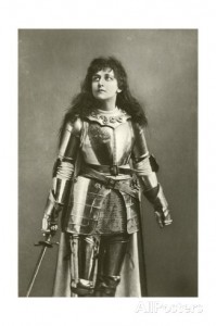 Mary Kingsley as Joan of Arc