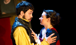 Alex Hassell and Pippa Nixon in the RSC production of Cardenio, 2011