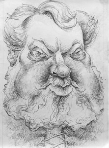 Antony Sher's portrait of Orson Welles as Falstaff