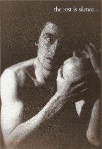 Programme image of Roger Rees as Hamlet, 1984
