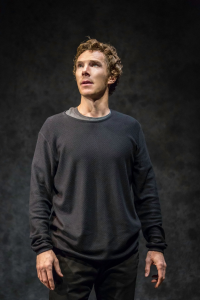 Benedict Cumberbatch as Hamlet. Photo by Johan Persson