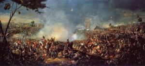 William Sadler's painting of the Battle of Waterloo