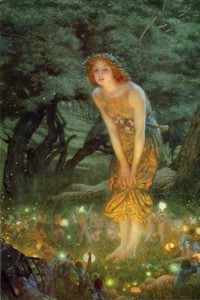 Hughes painting Midsummer Eve