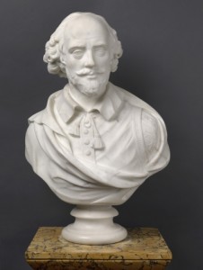 Cheere's marble bust of Shakespeare