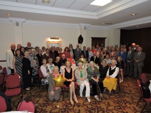 Club members at their luncheon