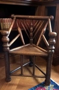The chair including Shakespeare's wood